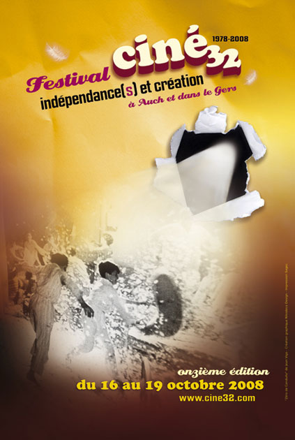 Affiche Indépendances & Création 2008