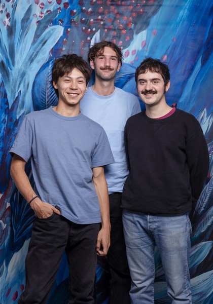 Mattéo Eustachon, Léo Couture et Anton Balekdjian / © Thomas Millet - Studio Nomade Mattéo Eustachon, Léo Couture et Anton Balekdjian / © Thomas Millet - Studio Nomade