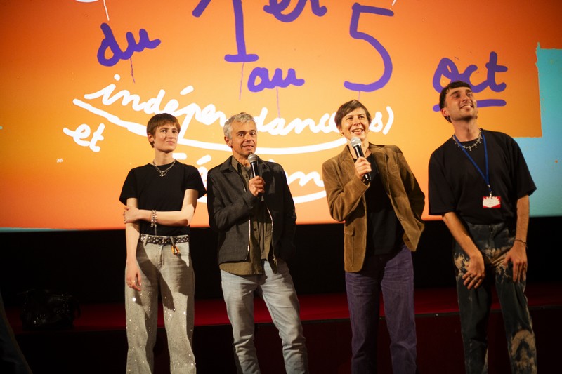 Agathe Bonitzer, Maxime Matray et Alexia Walther avec Lucien / © Fred Taran Agathe Bonitzer, Maxime Matray et Alexia Walther avec Lucien / © Fred Taran